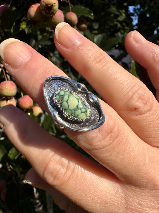 Melt ring | Angel Wing variscite