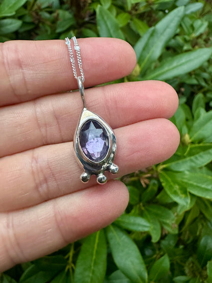 Nugget necklace | Zircon