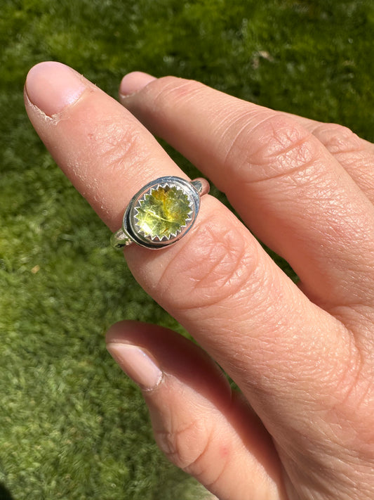Uncommon ring | Peridot