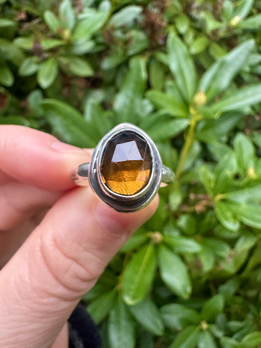 Uncommon ring | Honey citrine (size 8.75)