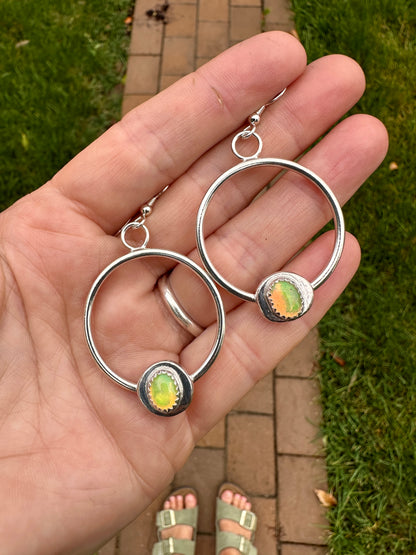 Uncommon hoops | Ethiopian opal