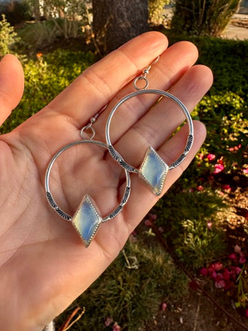 Mad Woman hoops | Opalite