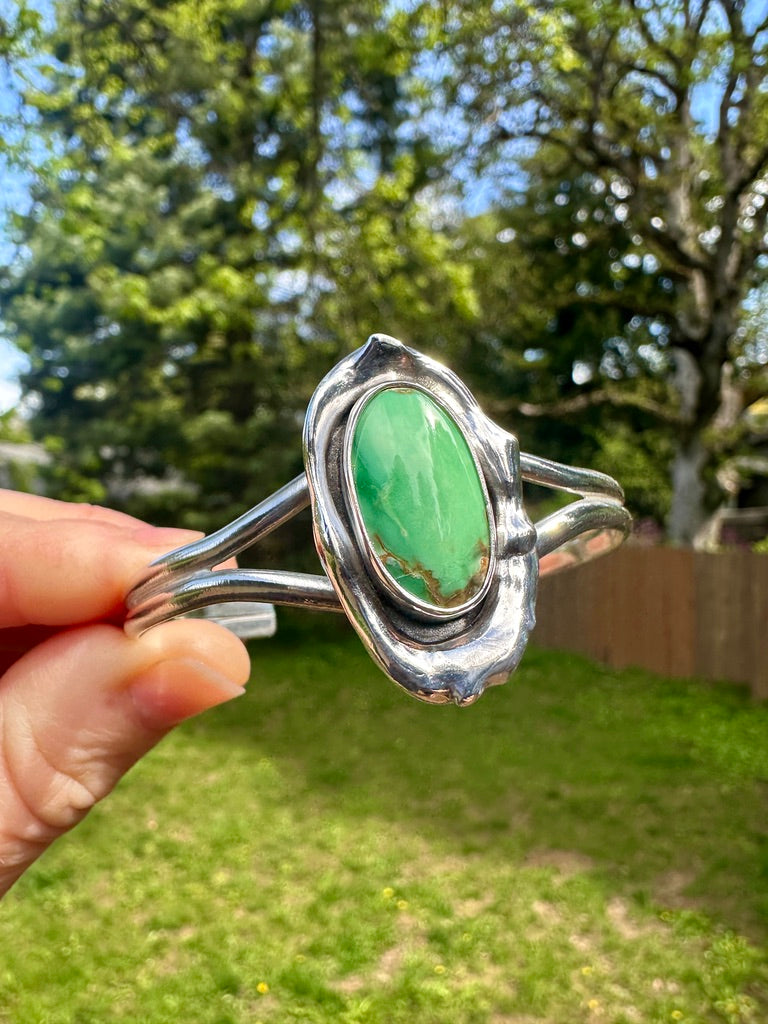 Melted cuff | Australian variscite