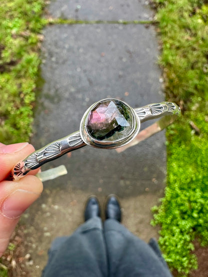 Mad Woman stacker cuff | Tourmaline