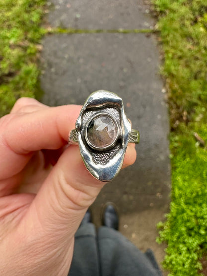 Melted ring | Tourmaline (size 7)