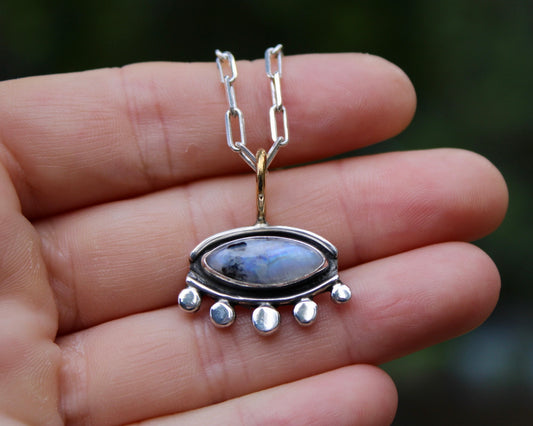 Mystic Eye necklace | Moonstone