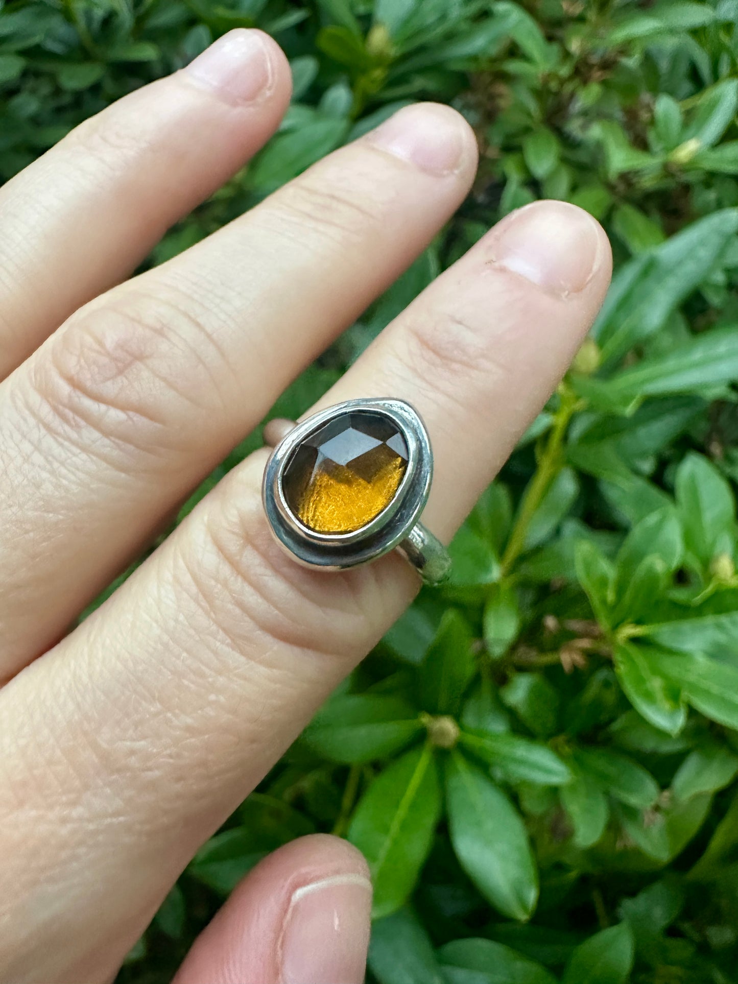 Uncommon ring | Honey citrine (size 8.75)