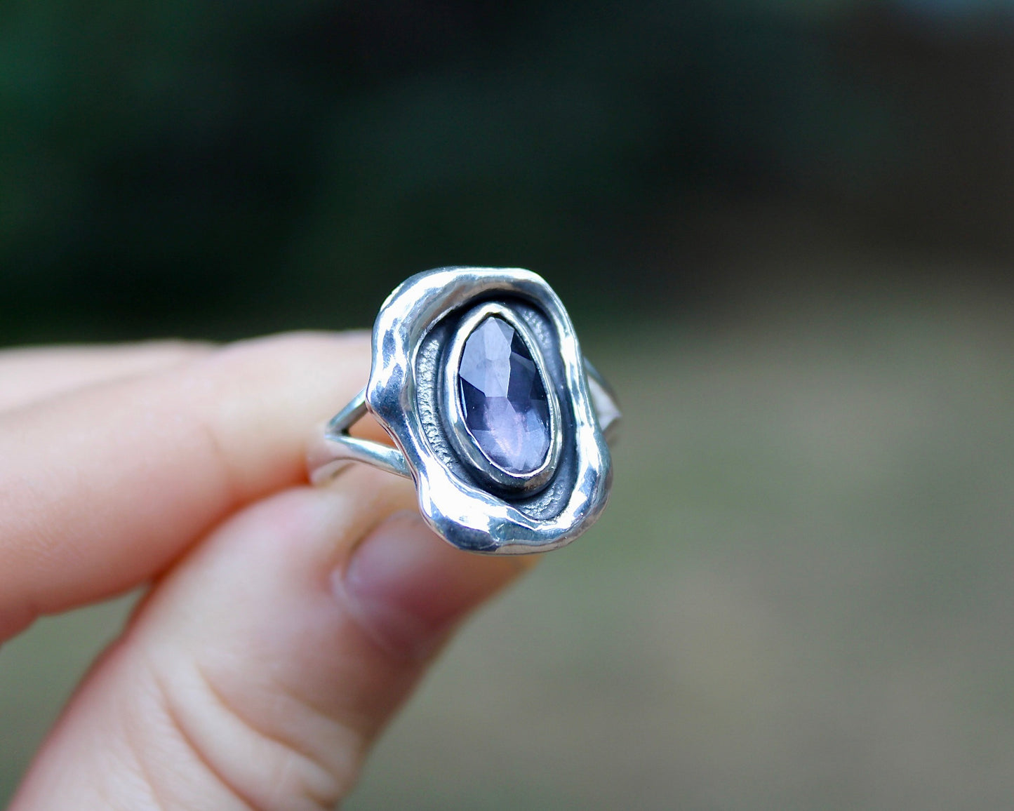 Melted ring | Zircon (size 8)