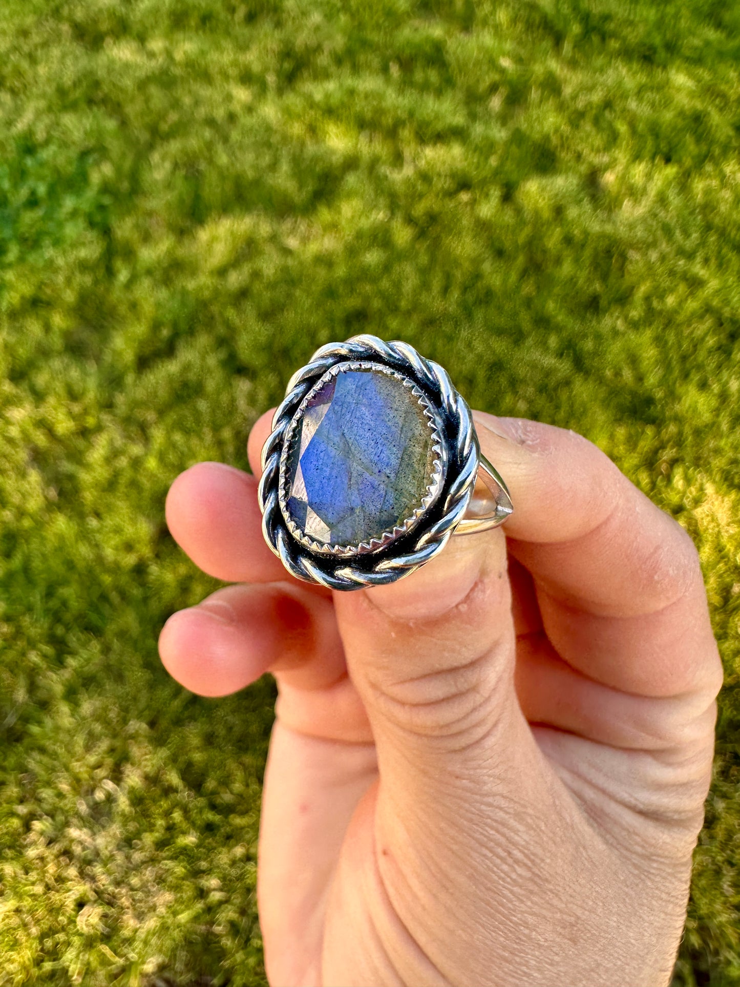 Roped In ring | Labradorite