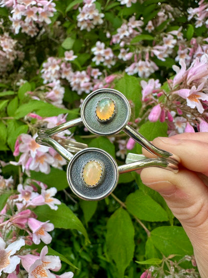 Spacey cuff | Ethiopian opals