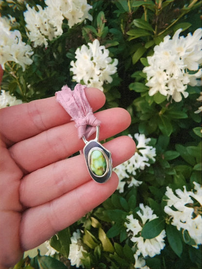 Silk threader | Palomino variscite