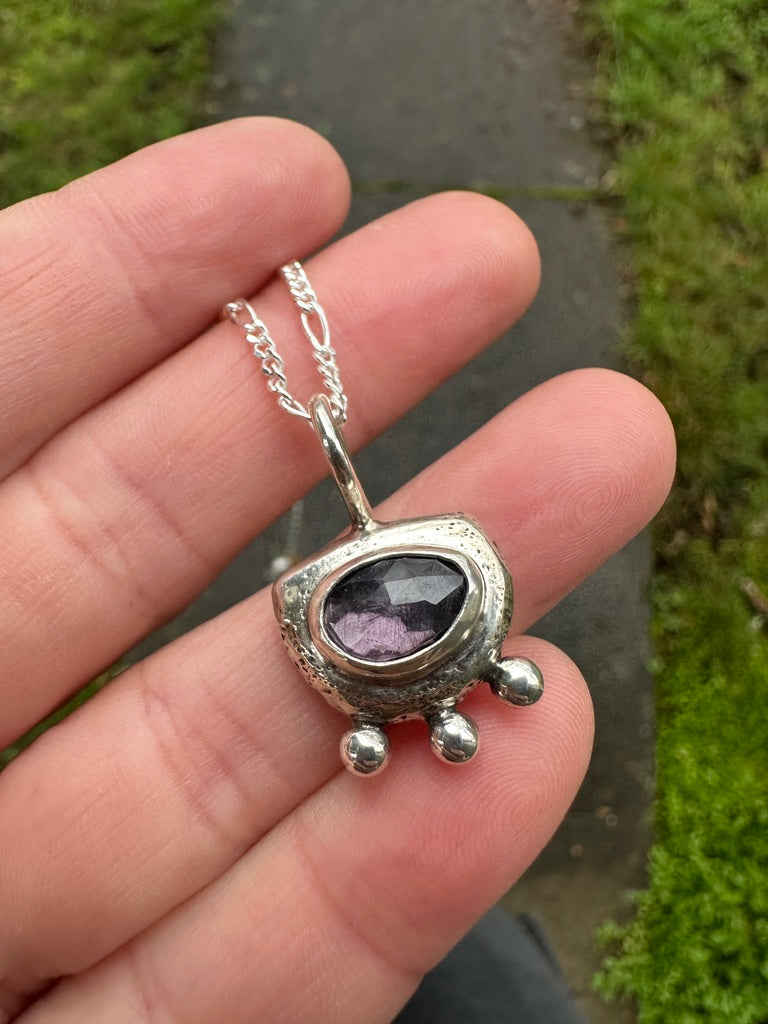 Nugget necklace | Zircon