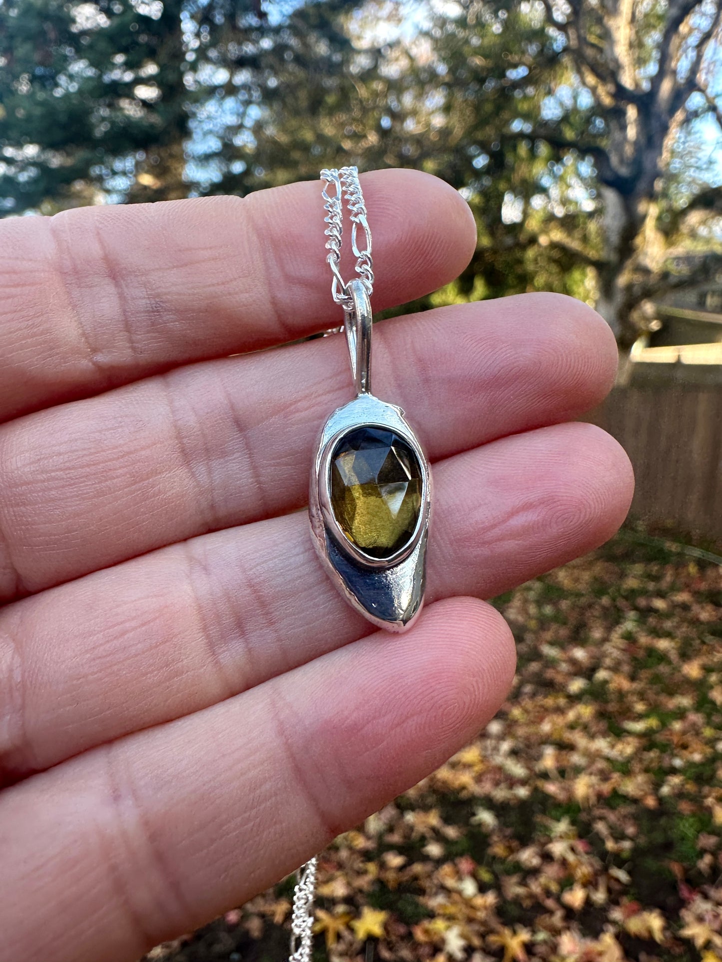 Uncommon necklace | Honey citrine